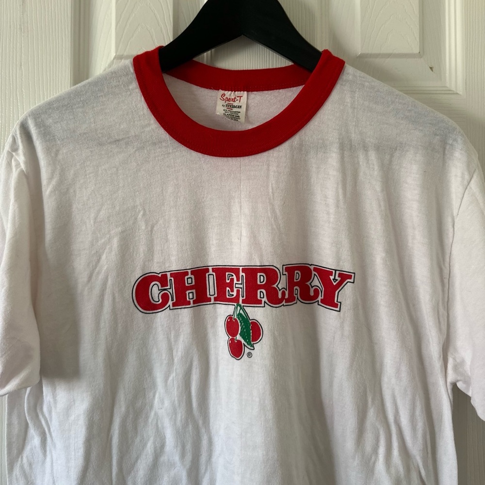 Vintage Cherry Ringer T-Shirt